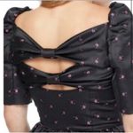 Gal Meets Glam NWT Gal meets gal daisy satin jacquard bow Photo 2