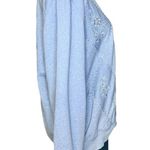 Alfred Dunner WOMEN’S Vintage 90's grannycore blue embroidered sweatshirt Photo 3