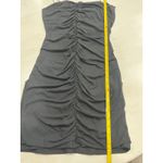 THATS SO FETCH Ruched Bodycon Dress Sleeveless Mini Party Black Size 8 Photo 6