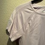 Gaiam  Women’s Warrior Workout Seamless T Shirt Size Medium Lavender Photo 1