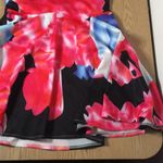 B74 Womens Low Cut V Dress Mini Dress Size Medium Red Photo 2