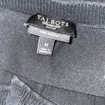 Talbots 2 pc sweater set 3/4 sleeves button up front pins cotton Sz Med Petite Photo 11