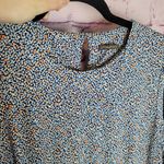 J. McLaughlin COLORFUL DOT PRINTED CATALINA KNIT POCKET SHEATH DRESS XL Photo 2