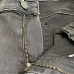 Loft Womens Jeans Denim Washed Black Gray Demi Boot Frayed Cut Hem Size 14 Photo 9