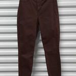L'Agence Margot Jeans Womens Size 28 Brown High Rise Skinny Ankle Cropped Photo 2
