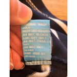 J. McLaughlin Pull On Striped Cotton Knit Mini Skirt Navy White Large Preppy Photo 3