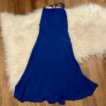 Lulus LULU’S Good Deeds Royal Blue Lace Up Mini Dress Photo 3