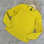 Gap Relaxed Rollneck Shaker Sweater Longsleeve Chunky in Solar Flare Yellow S Photo 2