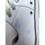 Converse  All Star Junior Leather Sneaker Size 6 Blue Spots on‎ Left Side in Pic. Photo 6