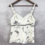 White House | Black Market WHBM Womens Silk Cami Tank Top Size M Babydoll Y2K Going Out Coquette Fairy Photo 3