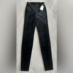 Good American NEW! Black Velvet Velour Full Length Leggings Holiday Size S Photo 1