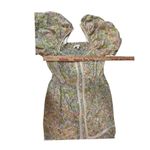 LOVE THE‎ LABEL ANTHROPOLOGIE MINI DRESS SIZE SMALL Green Photo 13