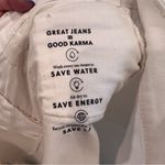 J.Crew White Denim Pencil Skirt with Front Slit Sz 27 Style AK112 Photo 5