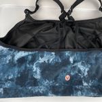 Livi Active Tie Dye Printed No Wire Sports Bra Sz 26/28 Black Blue Photo 8