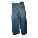 We The Free  Truro Baggy Puddle Jeans Water Stoned Blue Button Fly Boho Womens 29 Photo 6
