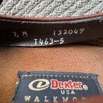 Vintage Dexter Walkmocs Cognac Brown Genuine Leather Maryjane Loafers Flats Sz 7 Photo 3