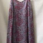 Naked Zebra Animal Print Red Satin Dress Photo 4