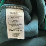 Eddie Bauer  women’s fleece full zip turquoise blue jacket M outdoor casual Photo 3