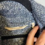 Soft Surroundings Blue Marled Knit Open Front Cardigan Sweater Women's Large Photo 2