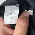 New York & Company Black Lace Lined Skirt Women’s Size 14 Photo 6