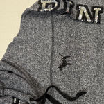 PINK - Victoria's Secret  Gray Cowl Neck Sweater Photo 1