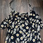 By Timo Black Floral Dress Size L Photo 2