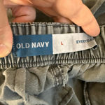 Old Navy  Everyday Gray Cotton Stretch Shorts Size Large Photo 5