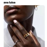 Ana Luisa  - Eliora Silver Band Ring Size 7 Photo 4