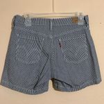 Levi's  Striped Jean Shorts junior’s Size 4 Photo 4