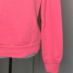 Reflex Women's Bright Pink Haisley Hooded Sweatshirt Sz L Cozycore Normcore Size L Photo 5