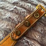 Chacon western Leather belt with solid Brass buckle size 30 Brown Photo 3
