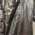 BCBG MAXAZRIA Women's Shinny Gunmetal Gray Dress Size Small Photo 4