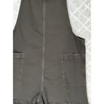 Aerie Tie Strap Shortalls Womens XL Black Casual Overalls Romper Photo 2