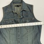 Ralph Lauren Vintage Polo Jeans  Button Down Denim Dress Size 4 Preppy Classic Photo 3