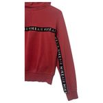 Nike Air Hoodie Top Womens Small Orange Swoosh Logo Sweatshirt Pocket Streetwear Photo 13