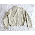 Guess Vintage Khaki Denim Trucker Jacket size large Photo 4