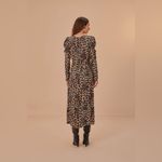 Farm Rio Cream Natural Skin Lenzing™ Ecovero™ Viscose Midi Dress, Small, $230 Photo 1