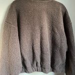 Universal Threads Universal Thread Sherpa Cropped Brown Jacket XL Granola Heritage Gorpcore Warm Photo 3