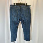 Kut From The Kloth  Crop Straight Jeans Womens Plus Sz 16 EUC Raw Hem Photo 3