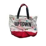 Kate Spade Uptown Downtown Canvas Tote Shoulder Bag Photo 4