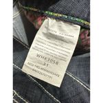 Wrangler Rock47 Mini Skirt Women 31 Denim Country Boho Festival Ultra Low Rise Photo 7