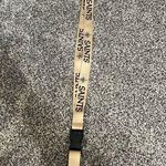 NFL New Orleans Saints gold and black key ring lanyard Photo 0