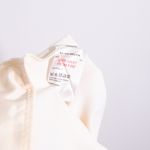 Karen Millen Women's Mid Rise Straight Leg Chiffon Trouser Pants White Ivory 4 Photo 2