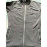 Lululemon  Charcoal Gray and Pink Shape Jacket Size 6 Photo 5