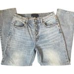 Aeropostale  Mom Jean Light wash button up fly Photo 0