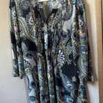 Serengeti Multicolor Paisley Top large Photo 0