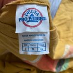 Delta Sedona Mountain Cotton‎ Yellow Graphic Tee Large Granola Hiking Gorpcore Boho Photo 2