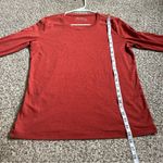 Eddie Bauer  Burnt Orange Long Sleeve T-Shirt Tee Casual Comfy XL Photo 5