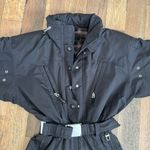 Bogner Black Full Woman’s Ski Suit Size Large 10 Photo 5