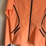 Sweaty Betty  Orange Lightweight Full Zip Hooded Jacket | M Photo 4